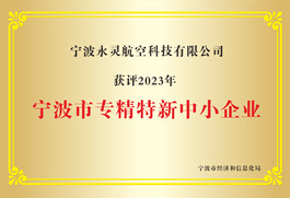 寧波市專(zhuān)精特新中小企業(yè)